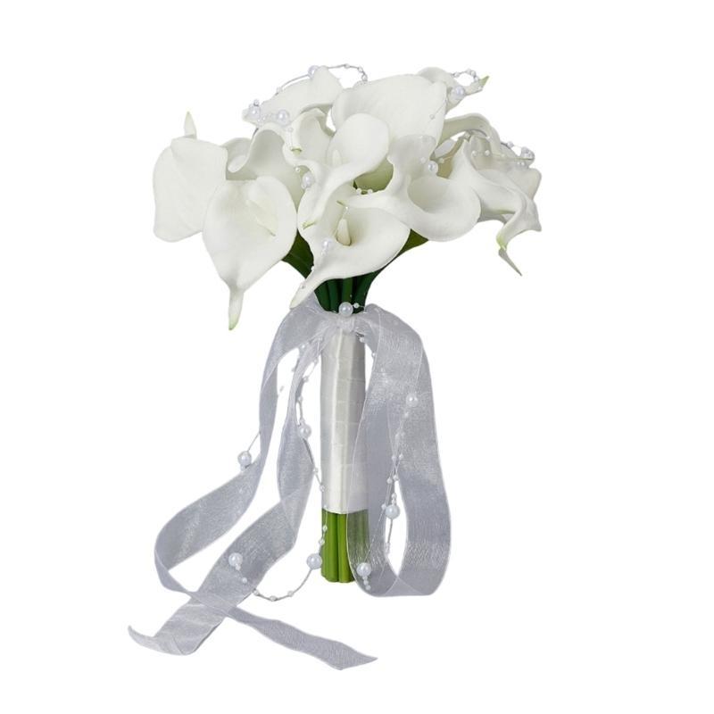 

Свадебные букеты Букеты невесты для свадебных украшений, церемонии, годовщины, реквизит для фотосессии на День святого Валентина