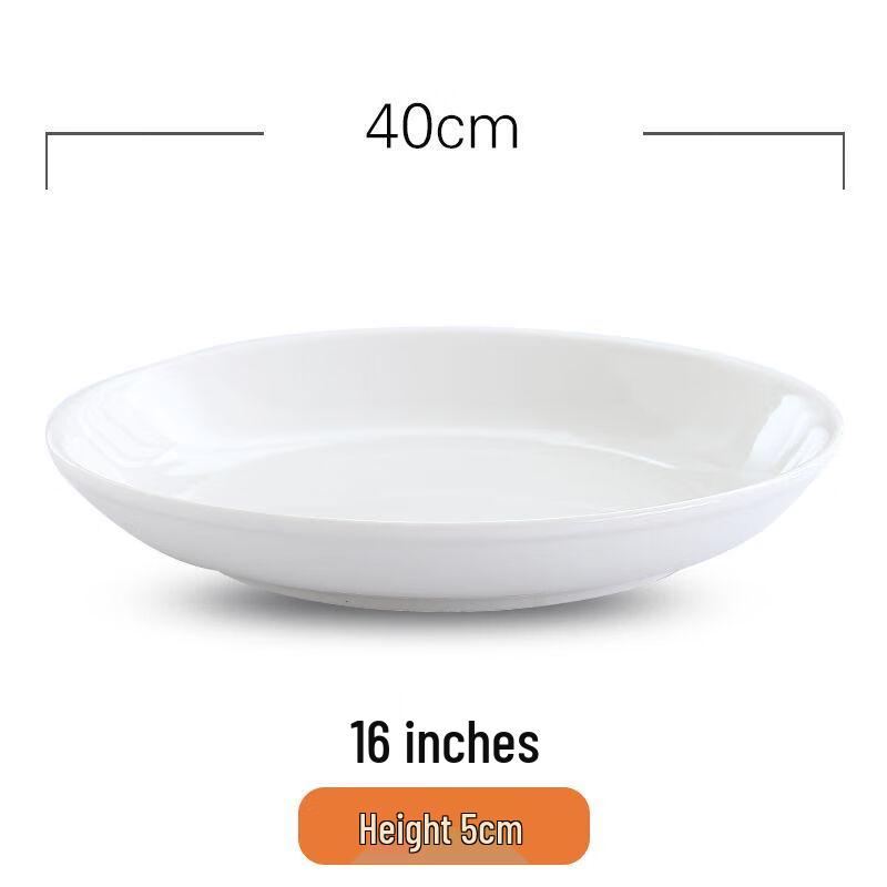 

Large Deep Ceramic Serving Plate