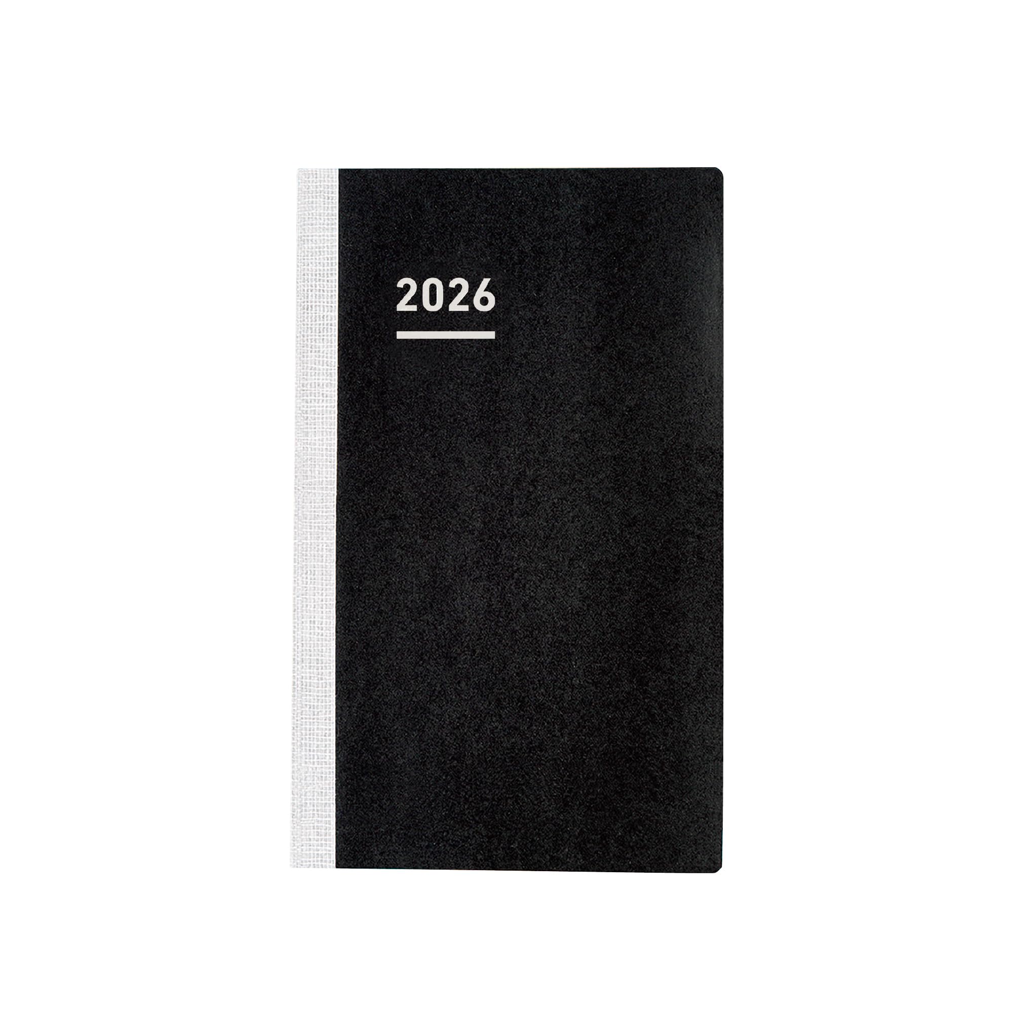 

Kokuyo Jibun Techo Biz mini 2026 Diary B6 December 2025 Start Refill, Monthly/Weekly, Slim, Ni-JBRM-26,