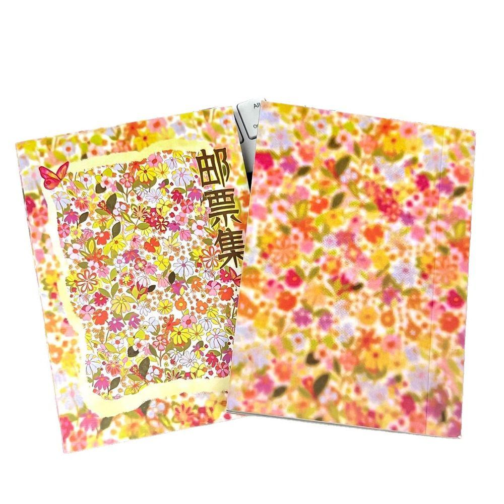 Neues 24-seitiges Florales Briefmarken-Sammlung Aufkleber DIY Retro Scrapbooking Aufkleber Abnehmbar Y2K Aufkleber Buch