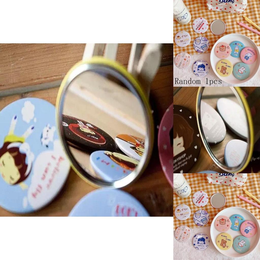 Fashion Mini Makeup Mirror Pocket Compact Cosmetic Vanity Girls Mirror