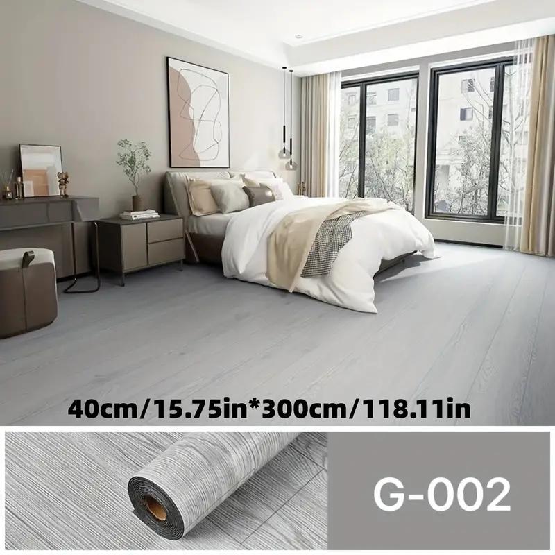 Roll of PVC Self-adhesive Wall Floor Covering Material, Marble and Wood Grain Vinyl Sheet with Aluminum Foil Backing, Dual Purpo