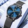 OLEVS Women's Watch Fashion Analog Watch Simple Dial Waterproof Milanese Mesh Band