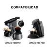 Stainless Steel Reusable Coffee Capsule Pods Compatibel with Philips Senseo Machine Coffee Maker Filter Metal Tamper
