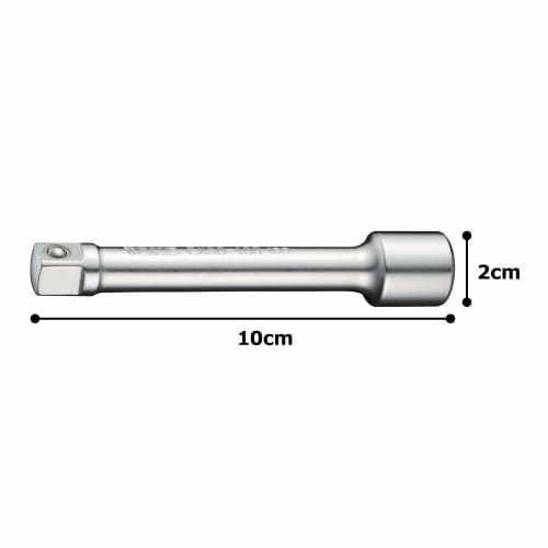 TONE HPEX30-100 Extension Bar, 9.5mm (3/8") Drive, 100mm Total Length