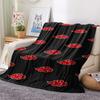 1Pc Cartoon Print Flannel Blanket, High Quality Comfortable for All Seasons, Home Decor, Warmth and Comfort, Perfect for Christmas Birthday Gift