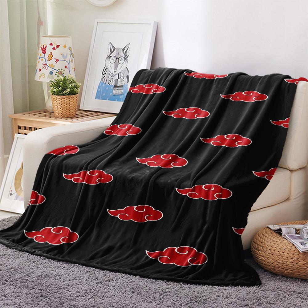 1Pc Cartoon Print Flannel Blanket, High Quality Comfortable for All Seasons, Home Decor, Warmth and Comfort, Perfect for Christmas Birthday Gift