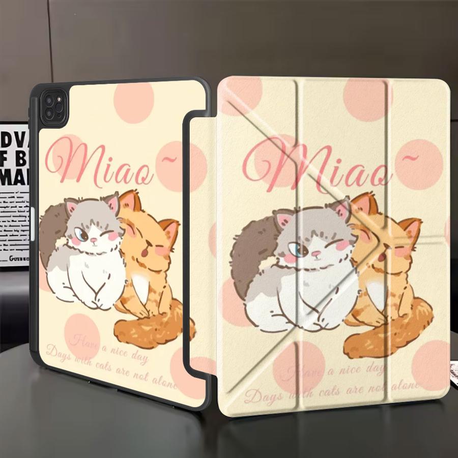 

Holder Cover Tablet Case For iPad Air 4 5 M3 M2 1 2 M4 11inch Mini 6 7 Pro 2025 Pro 11th 10th 9th 8th 7th 12.9inch Two Little iPad Mini 7 8.3