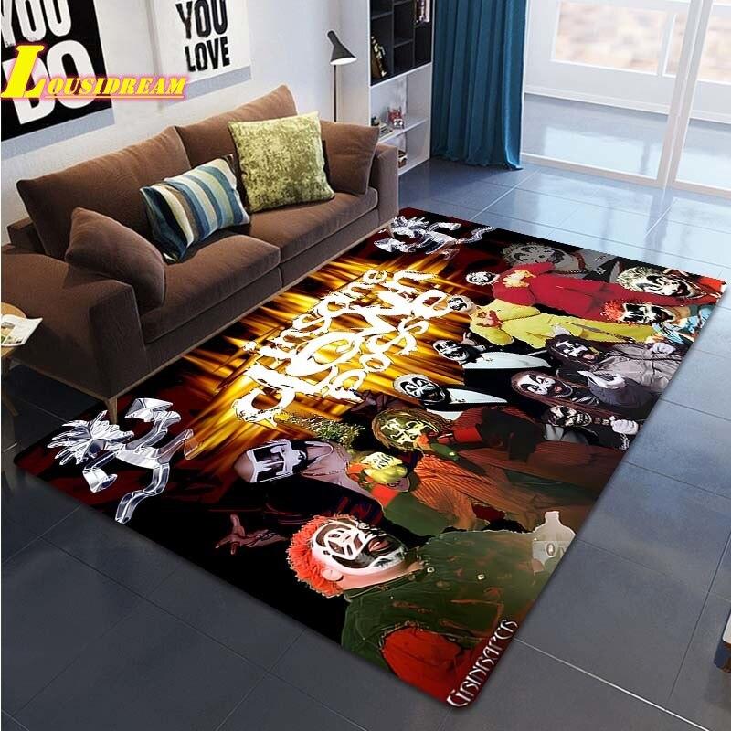 Tappeto Stampa Banda Pagliaccio Pazzo Tappeto Banda Juggalo Soggiorno Camera da Letto Decorazione Casa Tappeto Grande Tappetino da Gioco e Gattonamento per Bambini Tappetino Yoga Tappetino da Picnic