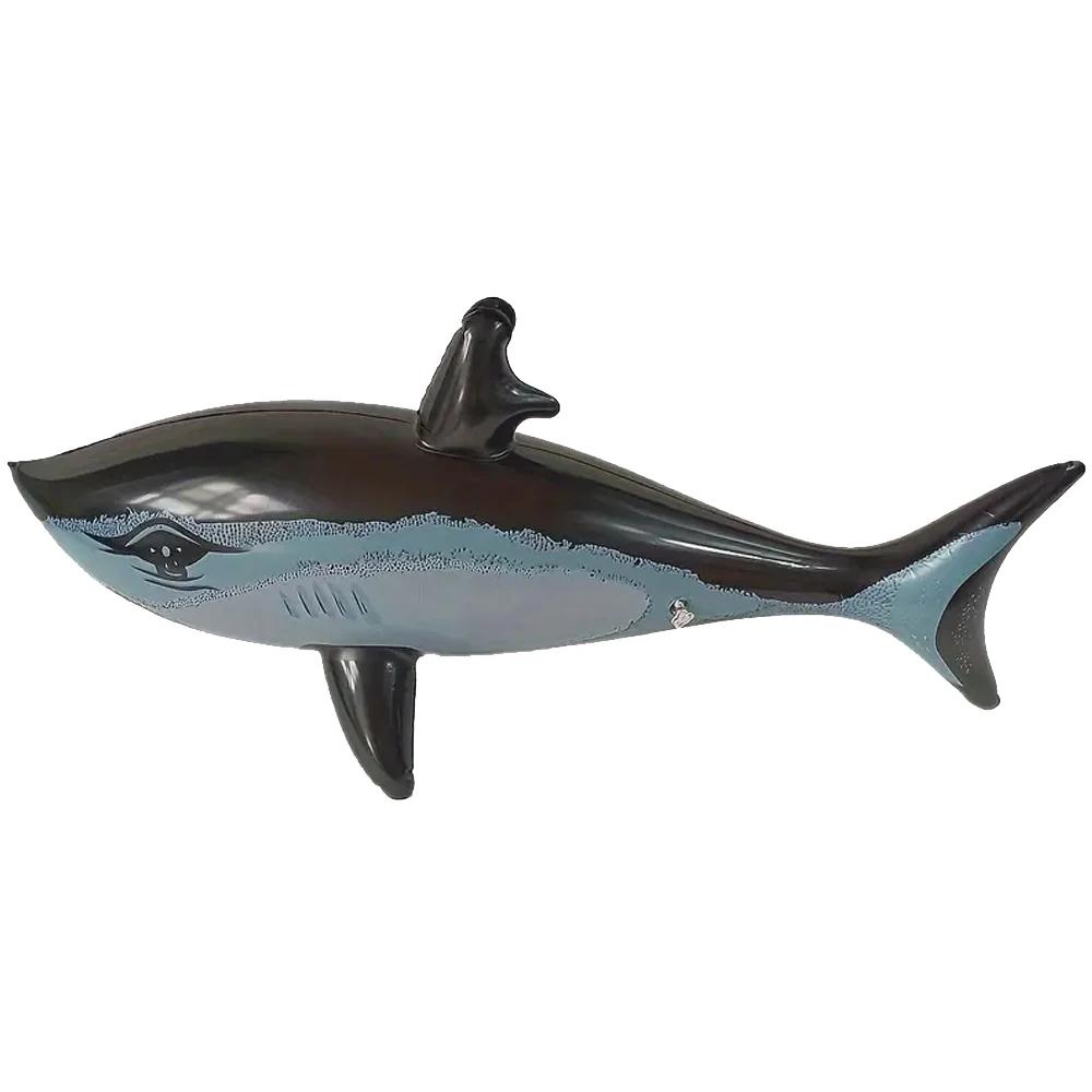 

Inflatable Shark Float Beach Pool Party Swimming Water Game Fun Sports Inflatable Toy Holiday Vacation Gift For Home Outdoor