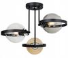 MODERNE GLAZEN RING HANGLAMP MIX