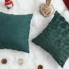 45X45Cm Christmas Tree Plush Pattern Pillow Cases  Merry Christmas Decor For Home Xmas Gifts New Year Sofa Decor Navidad