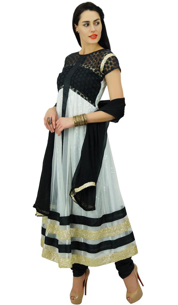 Atasi Womens Designer Readymade Kurti Salwaar Kameez with Dupatta Party