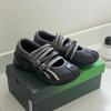 Mary Jane Sneakers Women Trendy Fashion Street Thick Bottom Shoes Flat Casual Women Strappy Ballet Sneakers Black