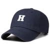 R Letter Embroidered Baseball Cap Outdoor Sunshade Breathable Duckbill Hats