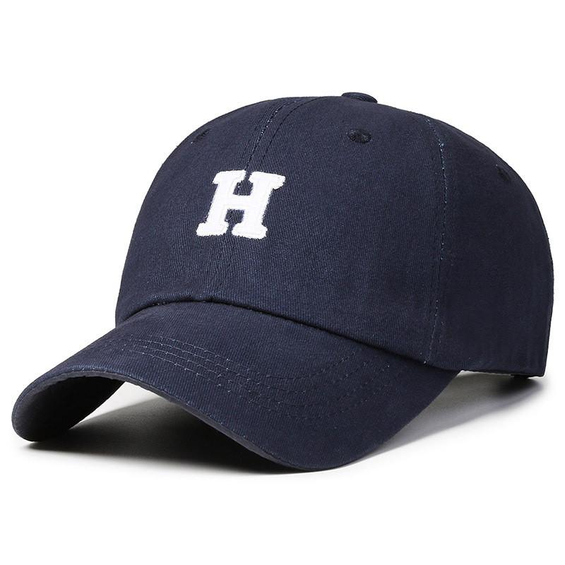 R Letter Embroidered Baseball Cap Outdoor Sunshade Breathable Duckbill Hats