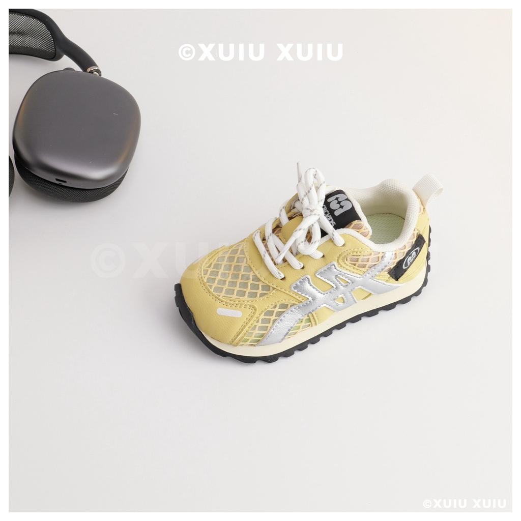 XUIU "Ghost Family Joint Name" Retro Children's Functional Forrest Gump Shoes Spring and Summer Single Net Boys and Girls [Wenzhou Shoes]