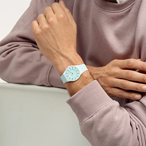 Swatch Turquoise Lightly Skin Classic Watch, SS08G107, Green