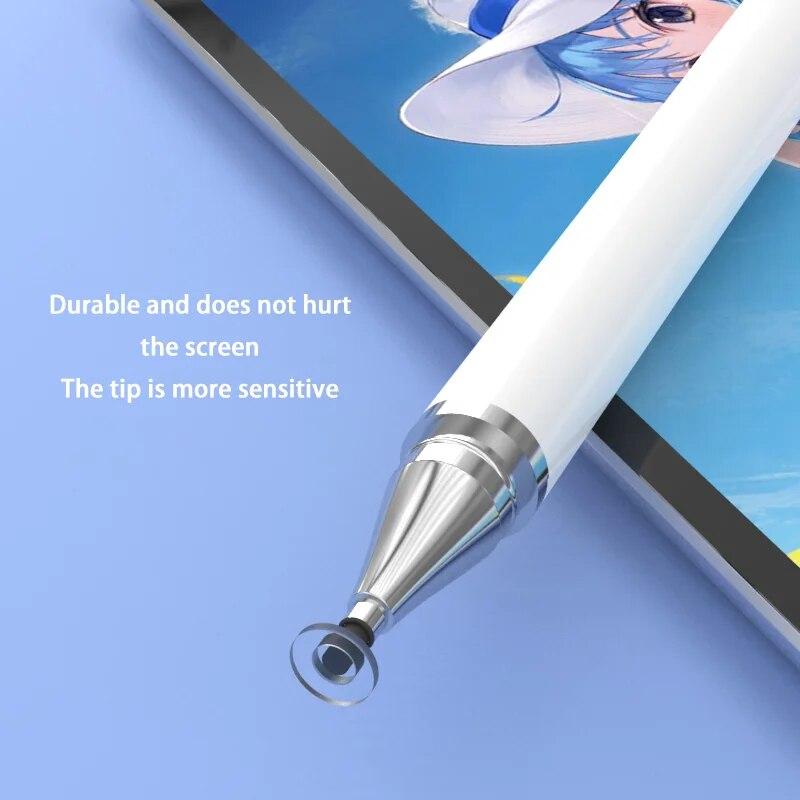 2 In1 Stylus Pen for Ipad iPhone Samsung Android Mobile Phone Pencil Touch Screen Tablet Drawing