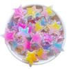 10Pcs New Cute Mini 23mm Shiny Stars Flat Back Resin Cabochons Scrapbooking DIY Jewelry Craft Decoration Accessorie