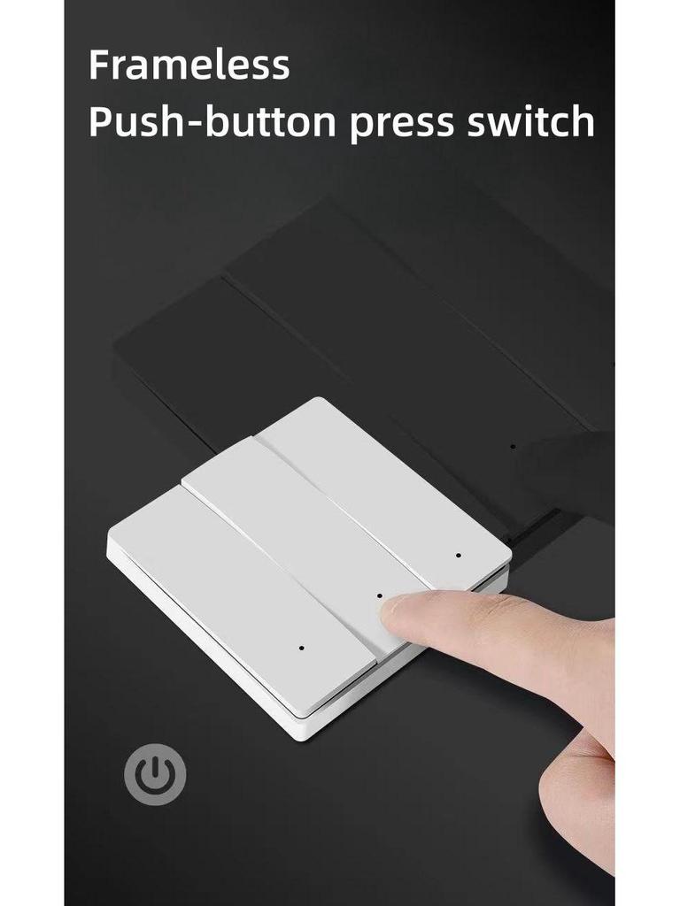 Tuya Zigbee Smart Home Wandknopf: Lichtschalter mit Timer, steuerbar per App und Sprachsteuerung.