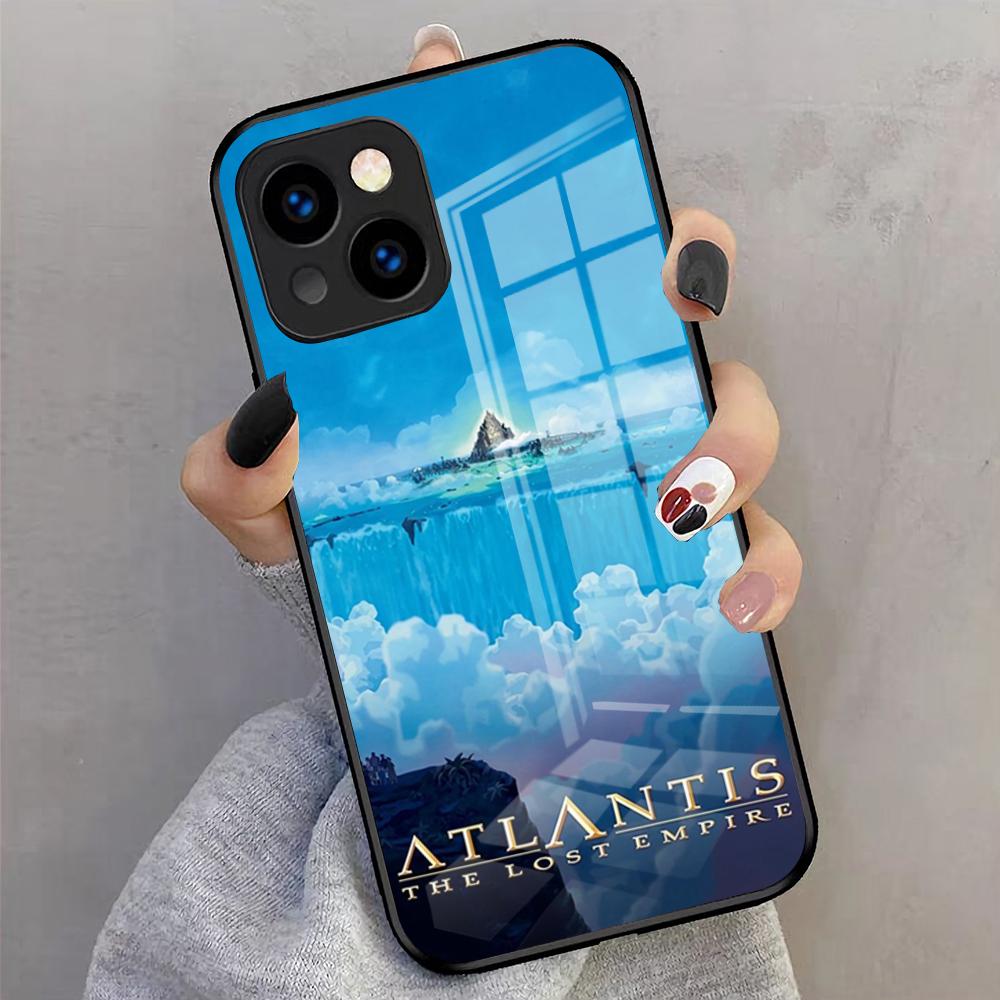 Stargate A-Atlantis-s Logo Handyhülle Für IPhone 17 Pro Max 16 15 14 Pro Max 13 11 X Xs Xr 8 7Plus Glasabdeckung