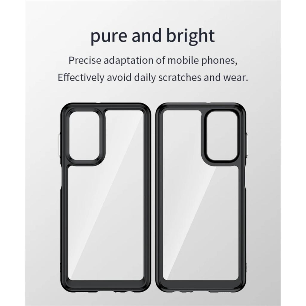 Soft Transparent Phone Case For Samsung Galaxy F13 Case Anti-knock Silicone Color Back Cover Samsung F13 Case For Samsung F13