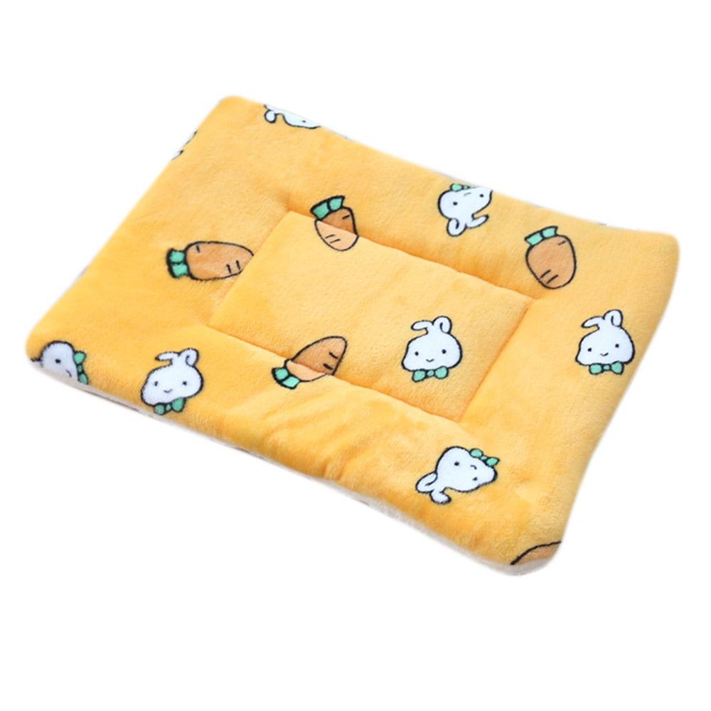 Dog Cat Accessories Dogs Pet Pad Blanket Thickened Warm Kitten Cushion Pet Sleeping Bed Mat