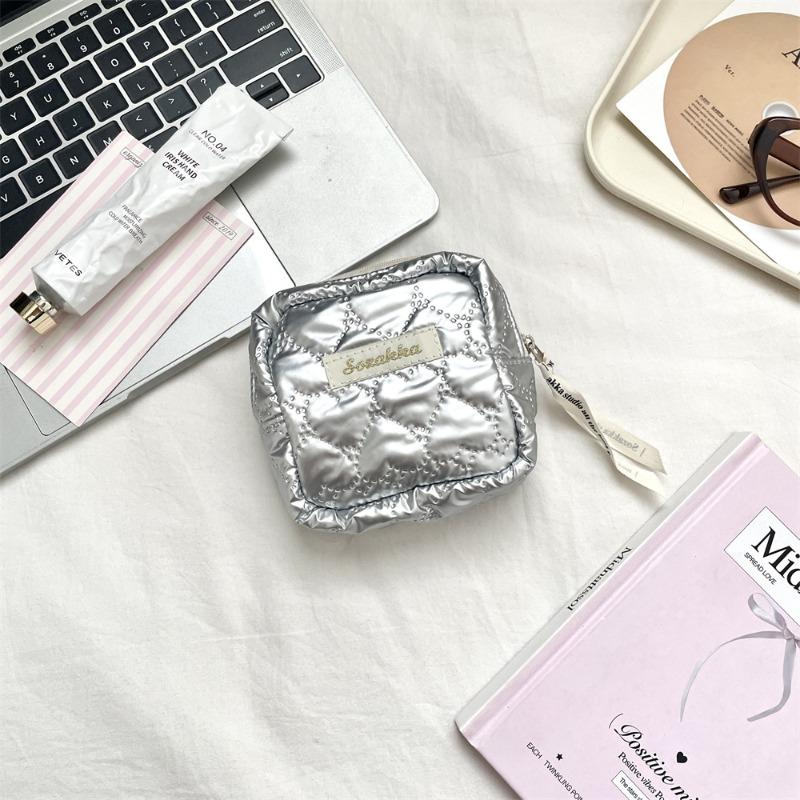 5913 pu love sanitary napkin storage bag student portable small bag mini cosmetic bag storage sanitary bag