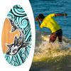Skimboard Houten Skimboard, Staand, Watersporten, Strand Zandbord Klein Surfboard
