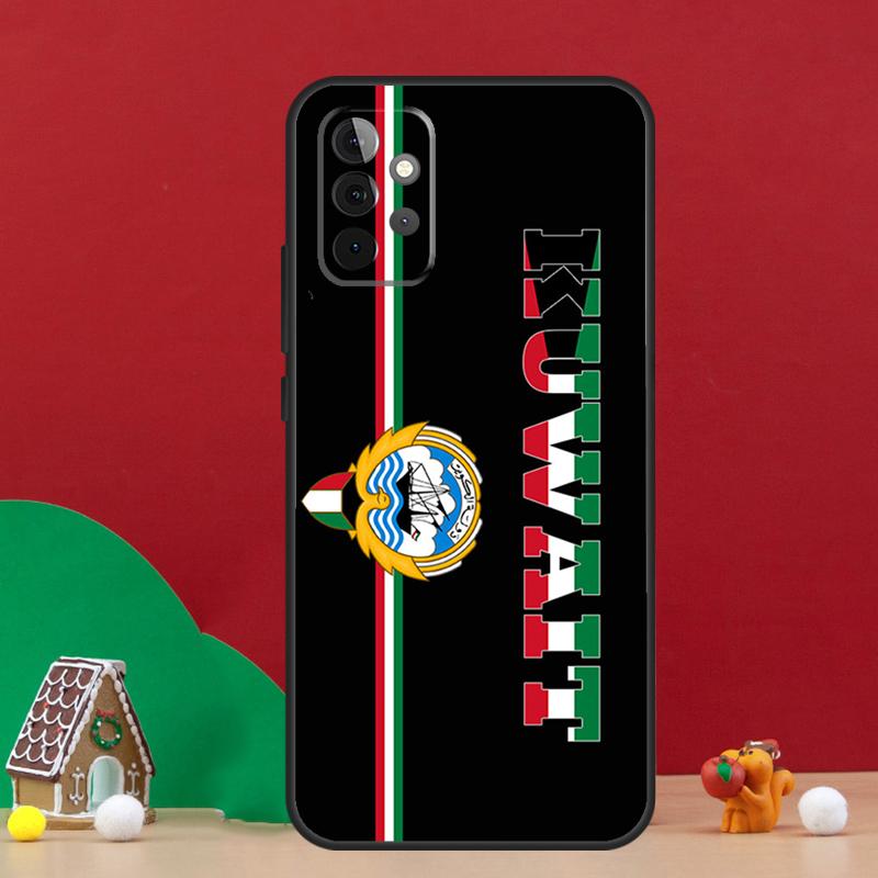 Kuwait Flag Case For Samsung Galaxy A17 A06 A16 A56 A36 A54 A34 A14 A52 A32 A13 A23 A33 A53 A15 A35 A55