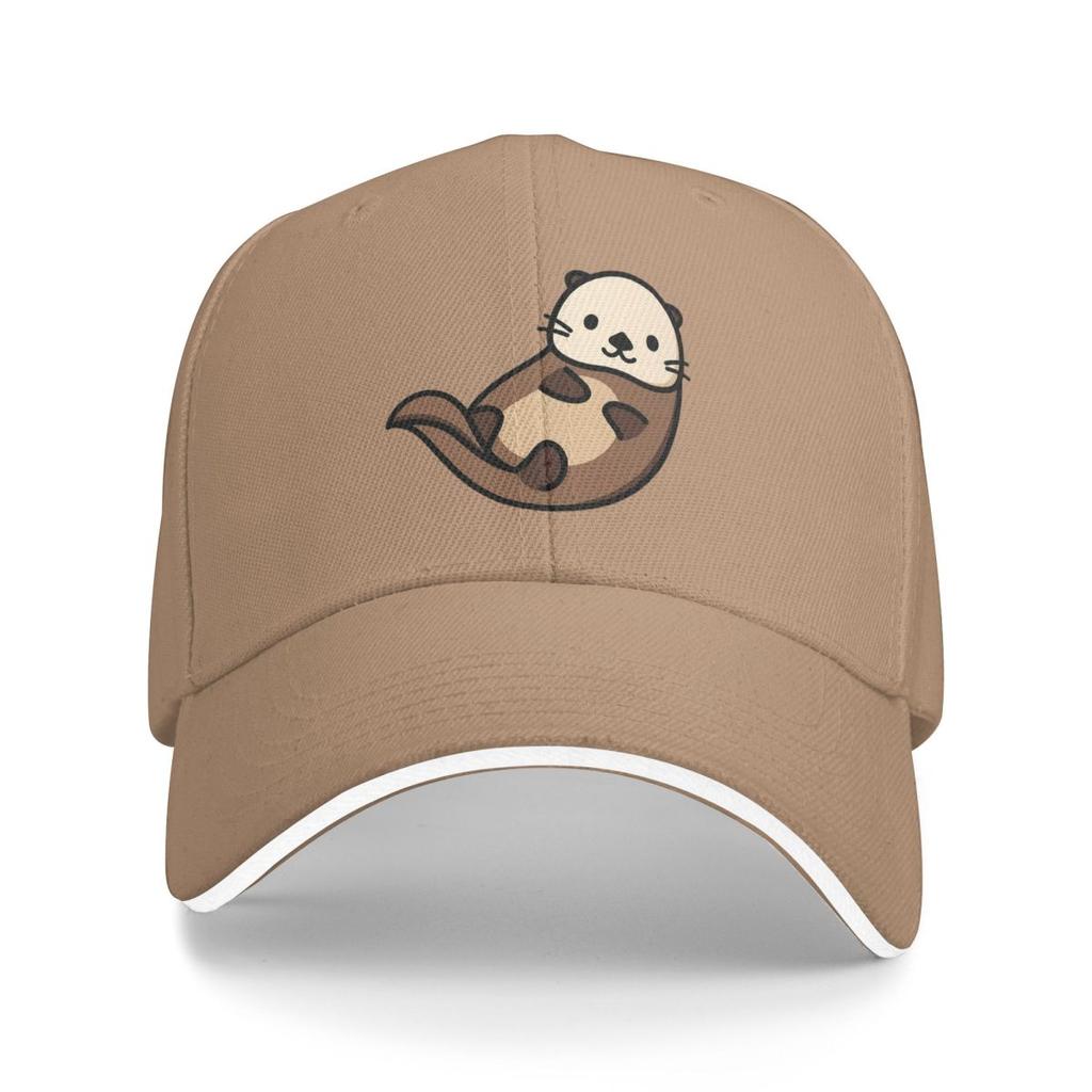 Otter Baseball Caps Snapback Fashion Baseball Hats Breathable Casual Casquette Outdoor Unisex