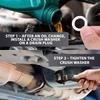 10-100pcs M14 Car Sealing Gasket Aluminum Screw Washer Auto Engine Bottom Oil Drain Screw Sealing Gasket Accessories for Honda