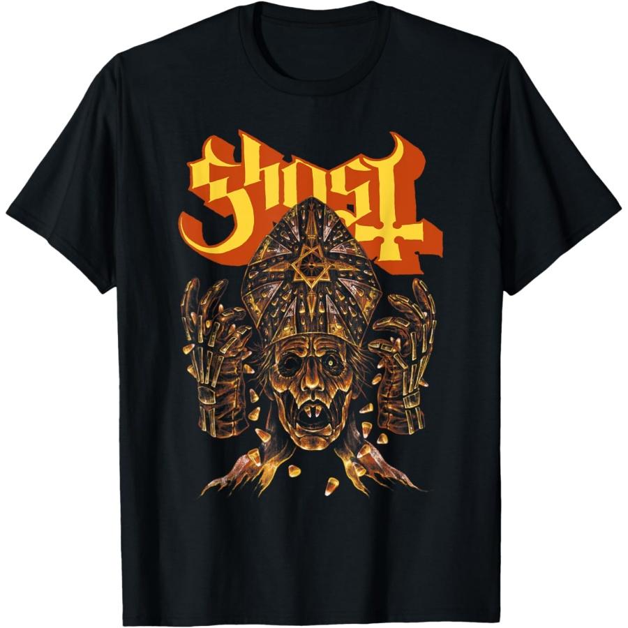 – Candy Corn Papa 4 Halloween T-Shirt S