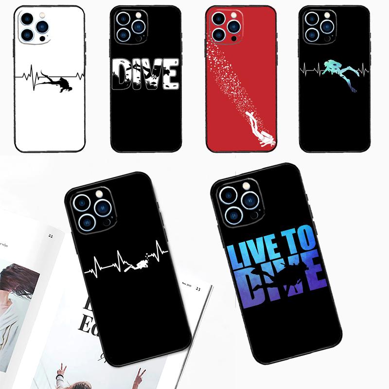 Scuba Diver Diving Phone Case For OPPO Reno 13F 13 12 11 14 F 10 Pro 8T 7 8 Lite OPPO Find X9 X6 X5 X8 Pro Cover