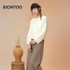EICHITOO Women's Long Sleeve Casual Chiffon Blouse