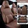 BYD Qin PLUS Sedan Leather Seat Cover: 5-Seat, All-Season, Full Coverage