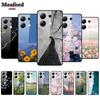 Phone Case for Redmi Note 13 Pro+ Luxury Natural Landscape Cover for Xiaomi Redmi Note13 Pro Plus Hard Tempered Glass Back Capa