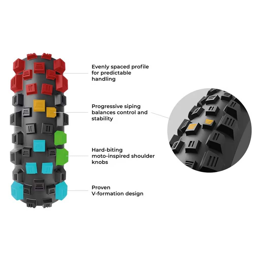 Vittoria Martello Trail TLR Tubeless Ready x All Black Hookless Compatible G2.0 27.5 2.4 (60-584)