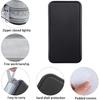 CD Case, DVD Case Holder 96 Capacity Hard Plastic CD DVD Disc Cases Storage Binder Wallet For Car Home Office Travel (Black)