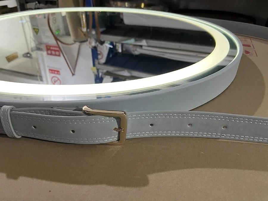 Nordic Wall Hanging Decorative Mirrors Office Creative Living Room Restaurant Round Vanity Mirror Hallway Porch Bathroom Mirror