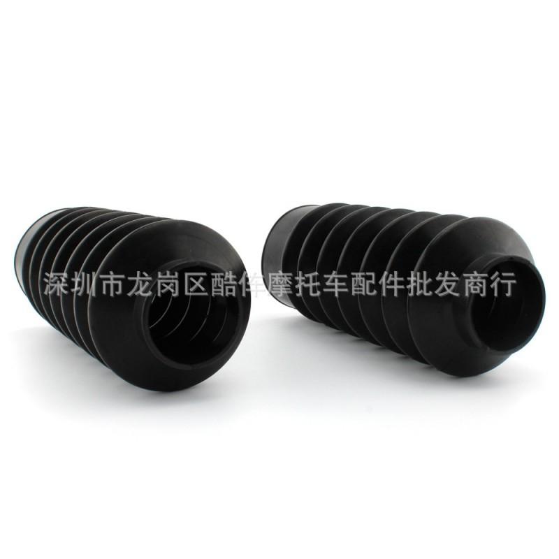 Extended Dust Boot Harley Sportster XL883 XL1200 39mm Front Fork Shock Absorber Cover Black
