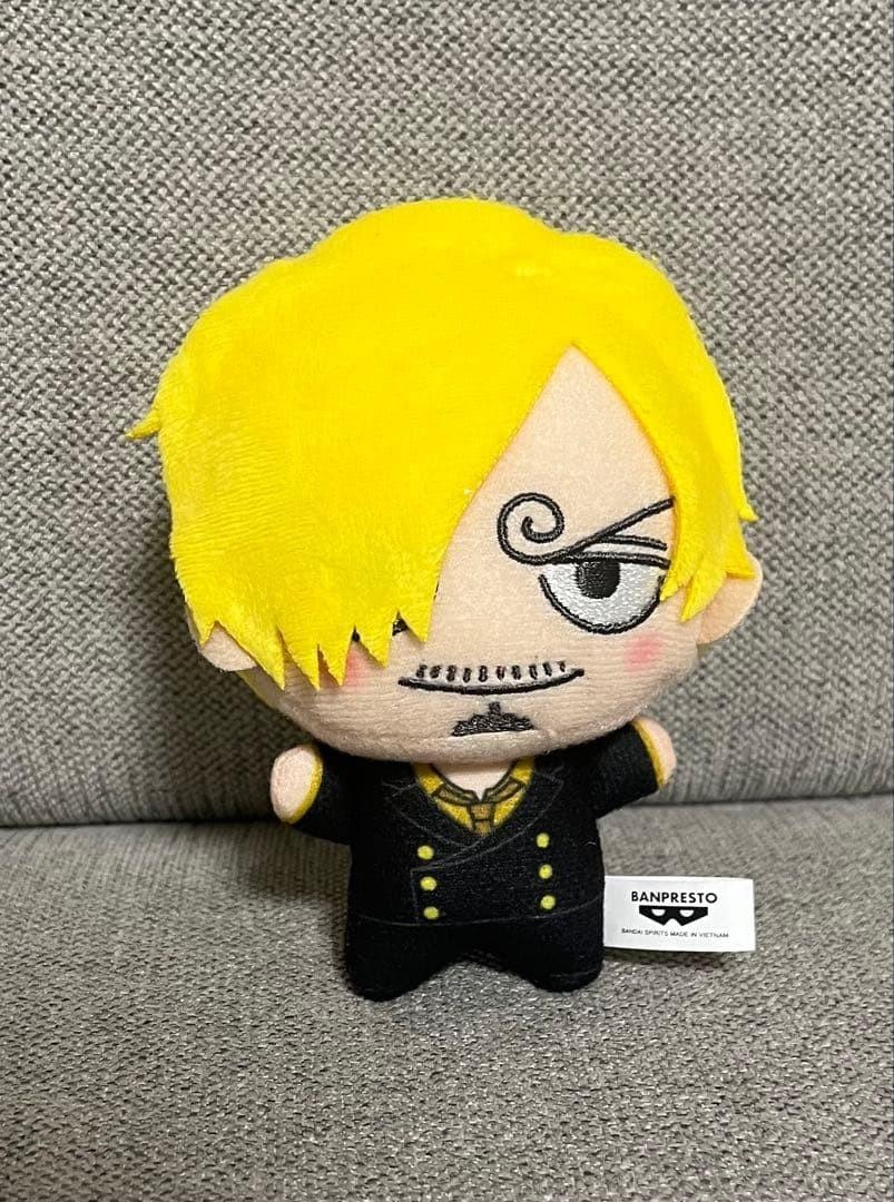 One Piece Chibi Gurumi Mugiwara Crew Vol. 1 Sanji Plush keychain 11cm