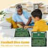Gioco di Dadi Calcistici Divertente Gioco da Tavolo
