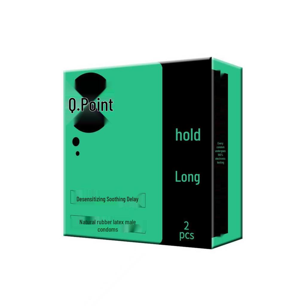 Q Point Ultra-Thin Lubricated Condoms - 10 Count Moisturizing & Safe for Adult Family Planning