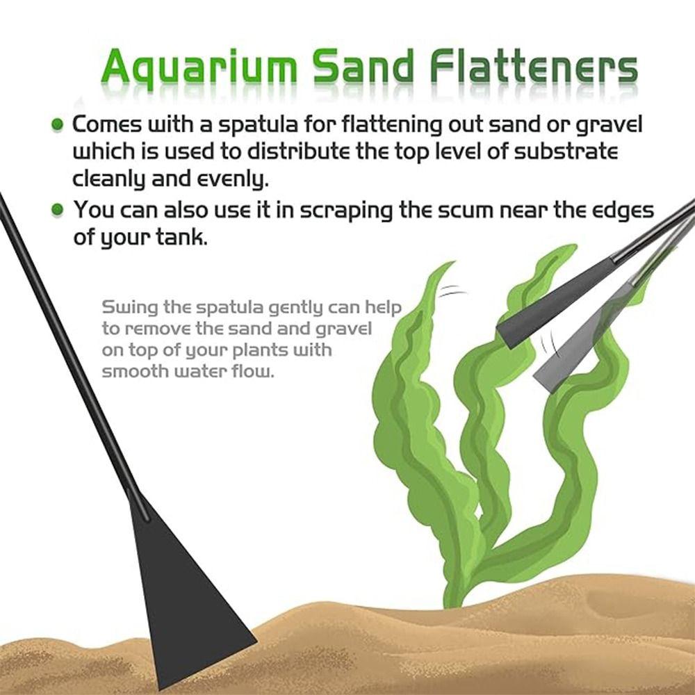 3/4/5Pcs Durable Aquascape Tools Kit Fish Tank Scissor Tweezers Tool Landscaping Equipment