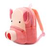 Süße Zoo Kinder Schultasche Rucksack Plüschrucksack Tier Schwein Frühkindliche Bildung Lastenreduzierung Lastenreduzierungsbeutel