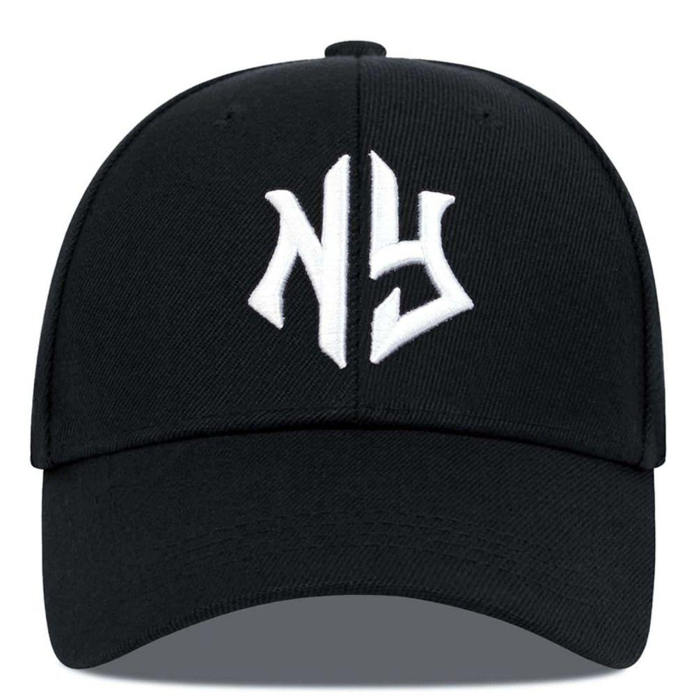 

Breathable Sun Hat Hip Hop Visor Casual Baseball Cap Running чорний