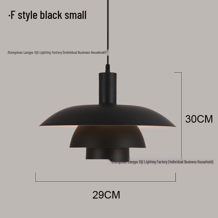 Denmark PH5 Modern UFO Pendant Light for Dining and Bar Tables