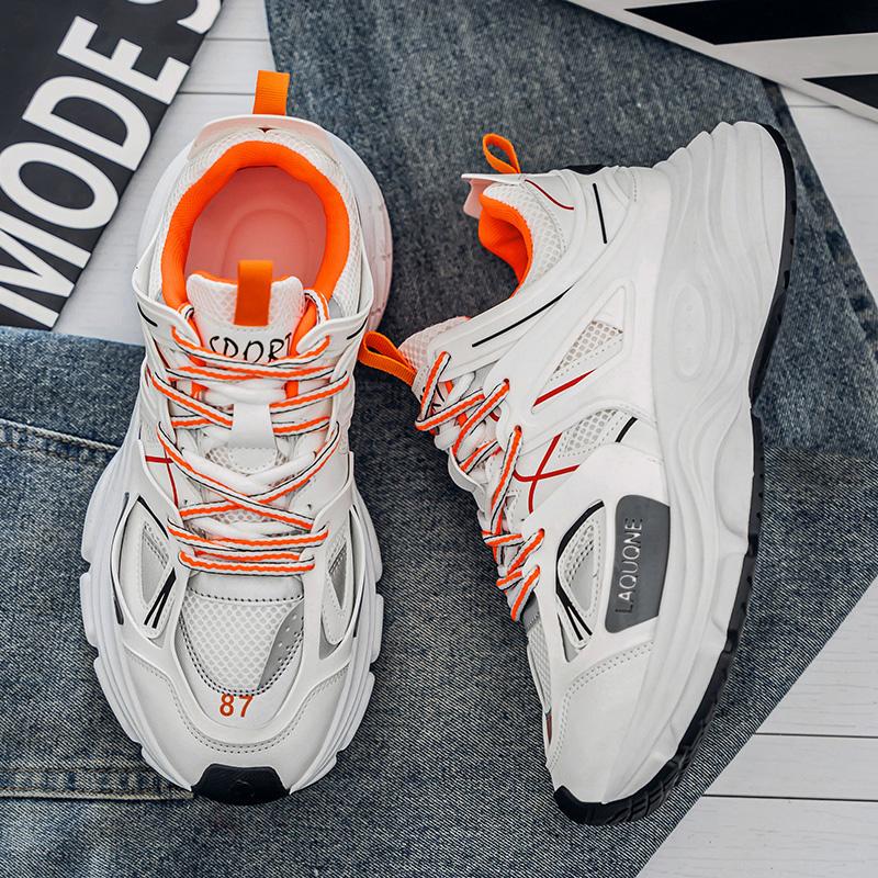 Men's Running Shoes Platform Shoes Men's Sports Shoes Men Board Shoes Women Clunky Sneaker Dad Shoes Couple Sneakers